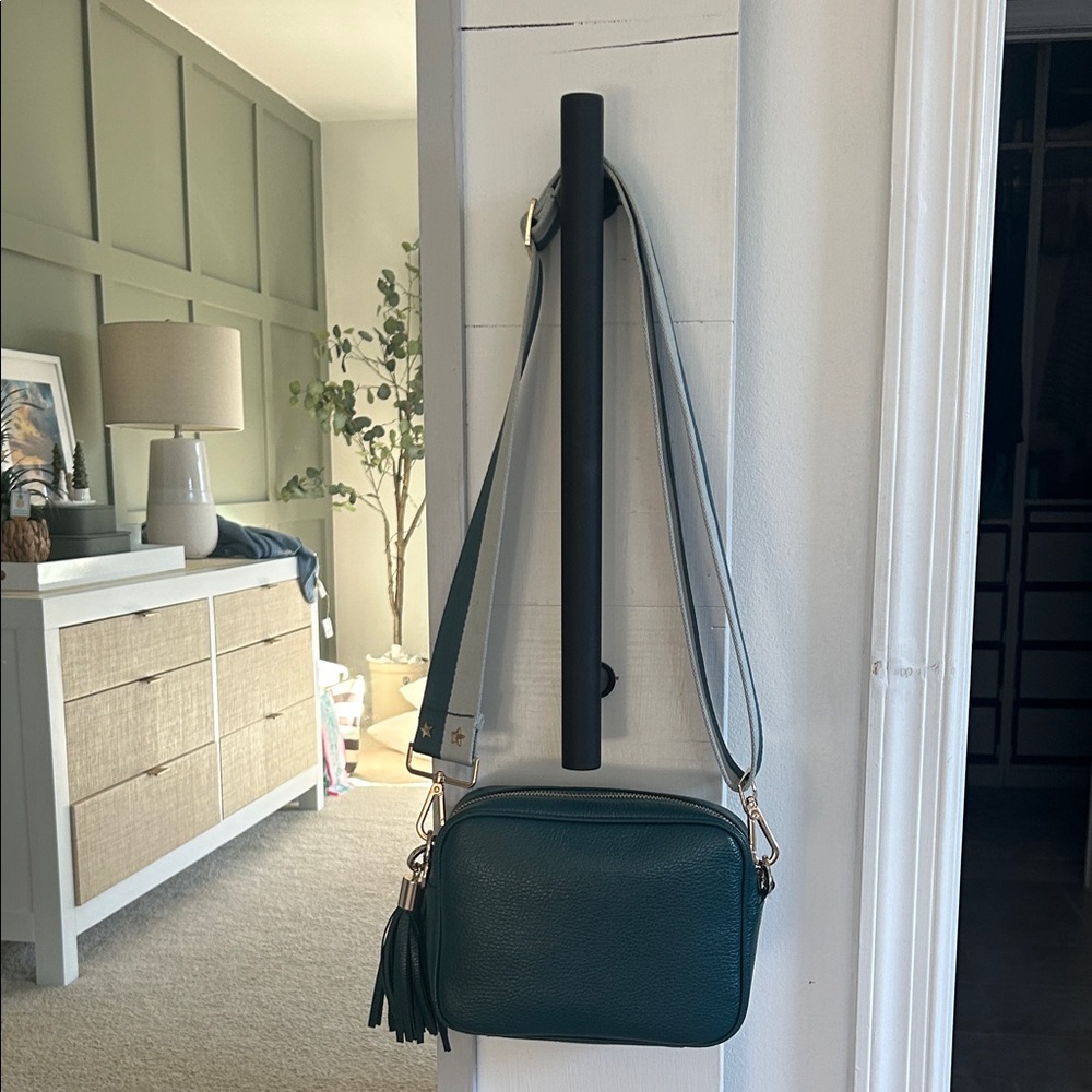 Stylish Meg & Bee Peacock color camera Crossbody Bag